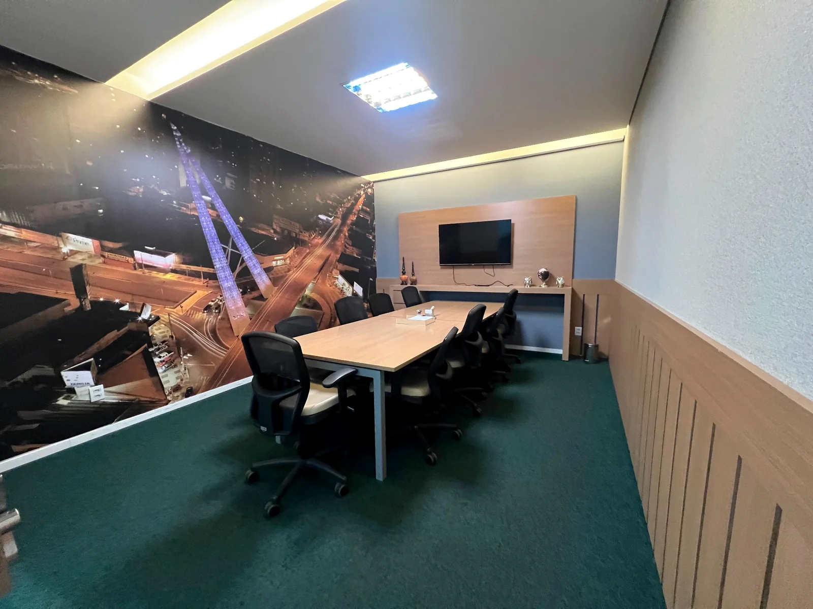 Sala executiva do Grupo Soma